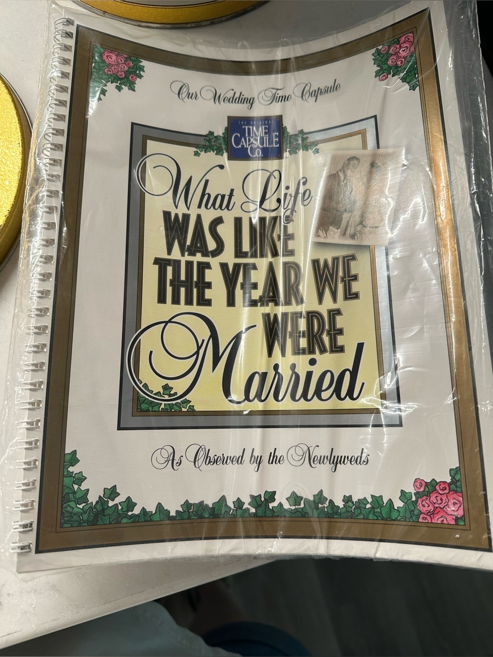Our Wedding Time Capsule Tin - Picture 5 of 9